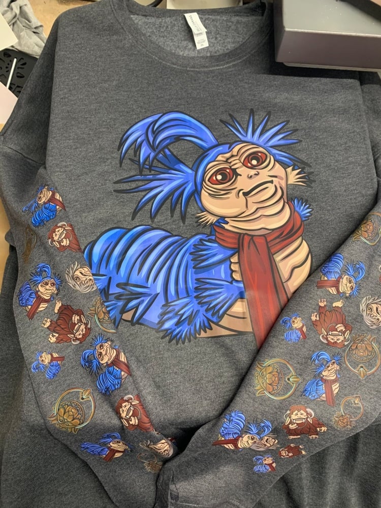 Worm Dark Grey Heather Sweatshirt RRP &pound;39.99