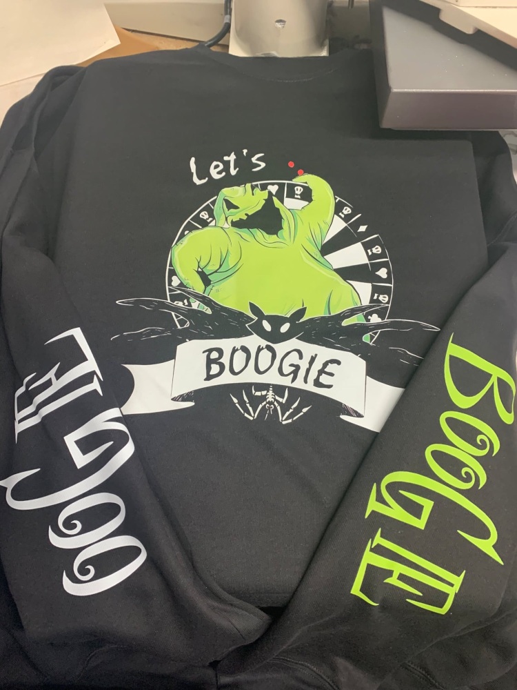 Let&rsquo;s Boogie sweatshirt RRP &pound;39.99