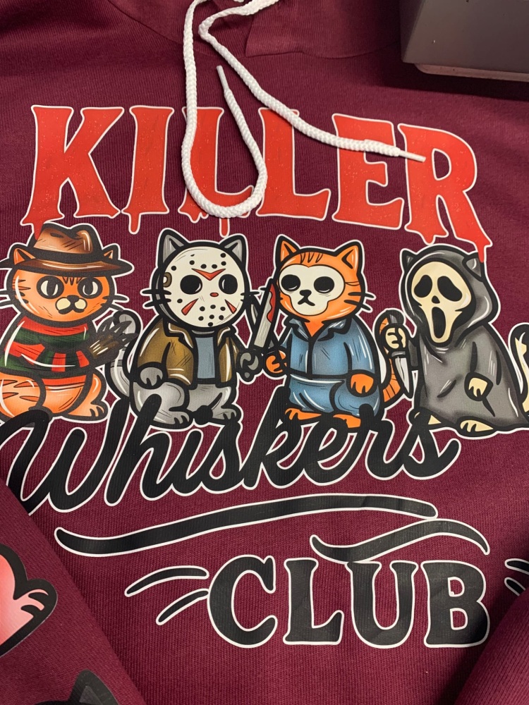 Killer Whiskers Club hoodie RRP &pound;39.99