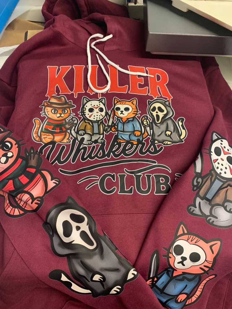 Killer Whiskers Club hoodie RRP &pound;39.99