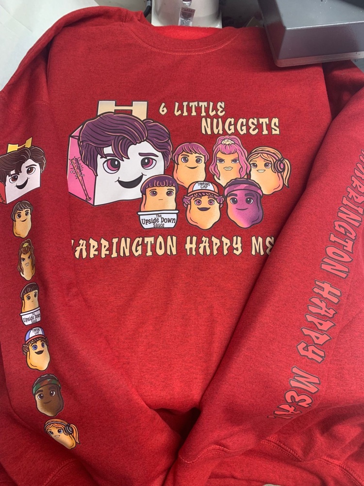 Harrington Happy Meal sweatshirt size 3XL RRP &pound;39.99