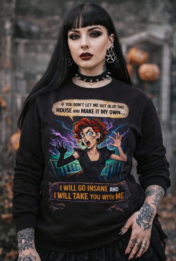 Delia Is Fine sweatshirt RRP &pound;39.99