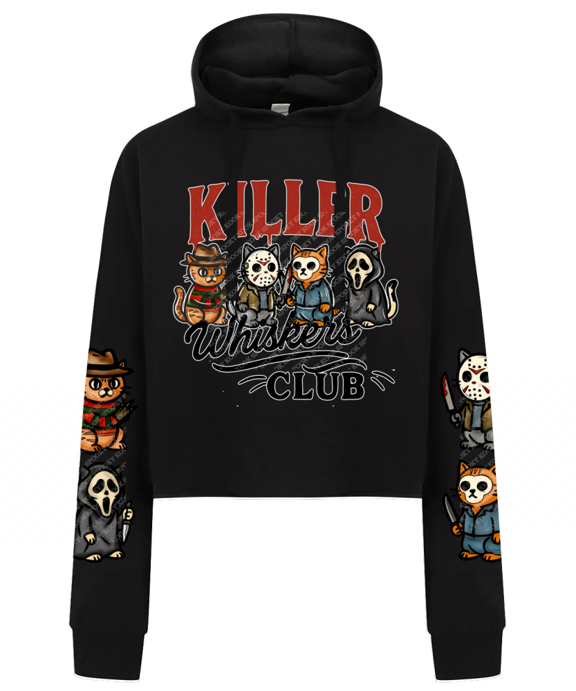 Killer Whiskers crop Hoodie RRP &pound;29.99