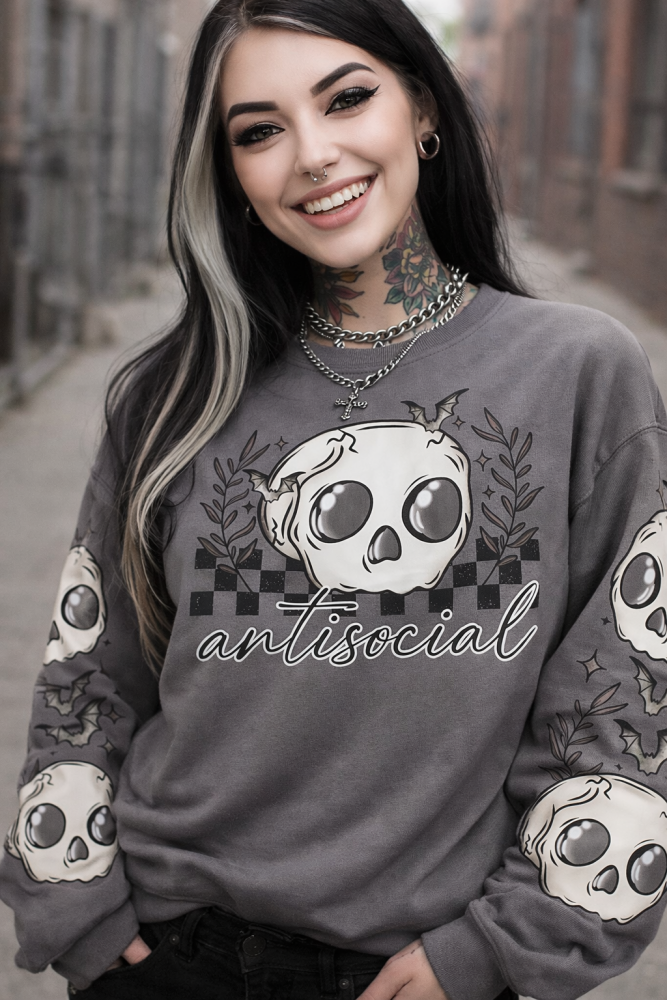 Antisocial Sweatshirt RRP &pound;34.99