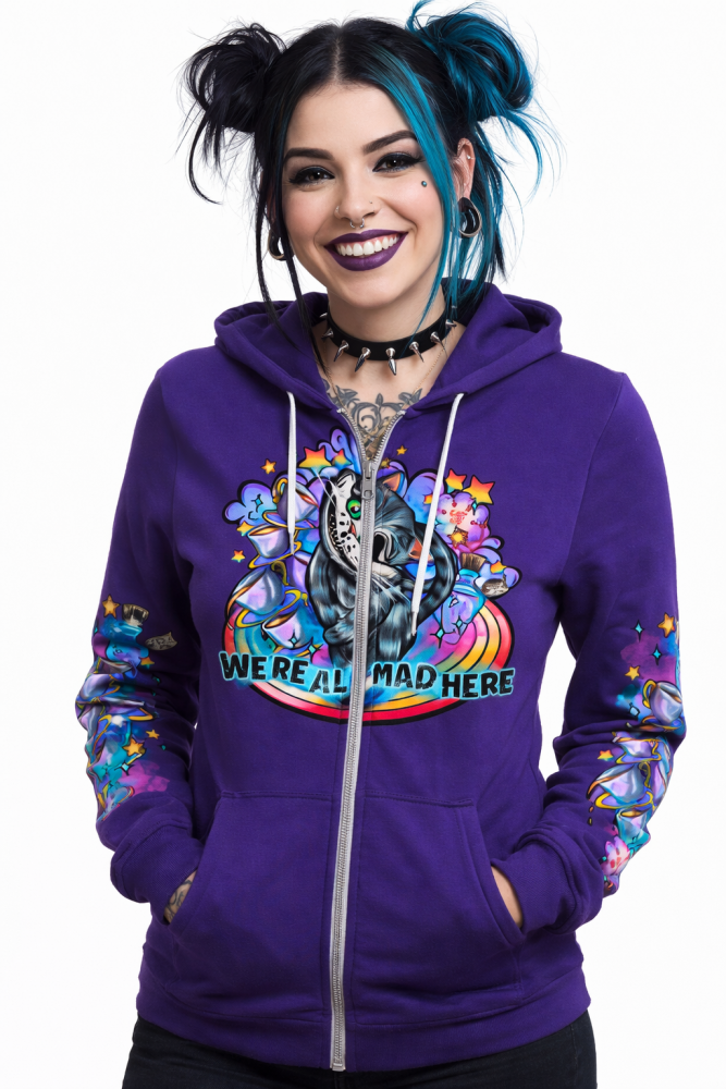 Cheshire Cat Zip Hoodie RRP &pound;39.99