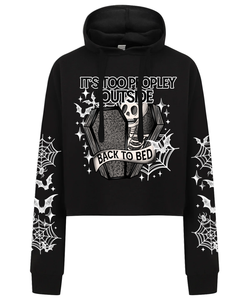 Too Peopley crop Hoodie RRP &pound;29.99