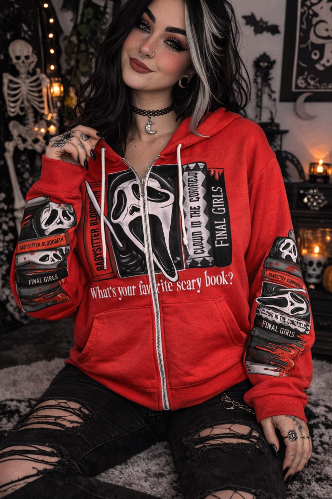 Scream Booknook  Hoodie RRP &pound;39.99