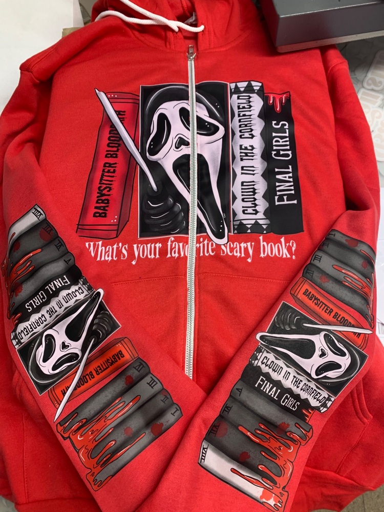 Scream Booknook  Hoodie RRP &pound;39.99