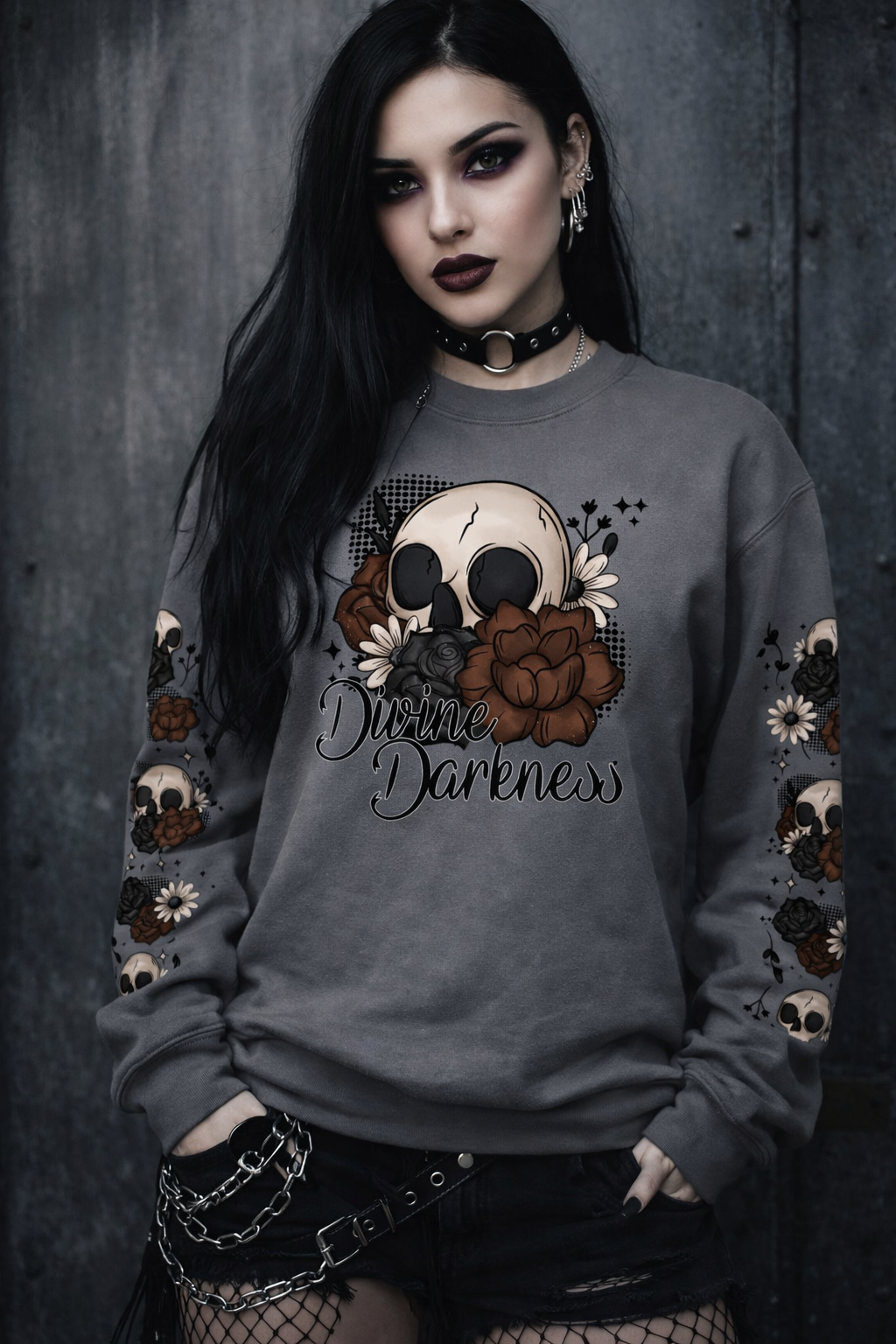 Divine Darkness Storm Sweatshirt RRP £34.99
