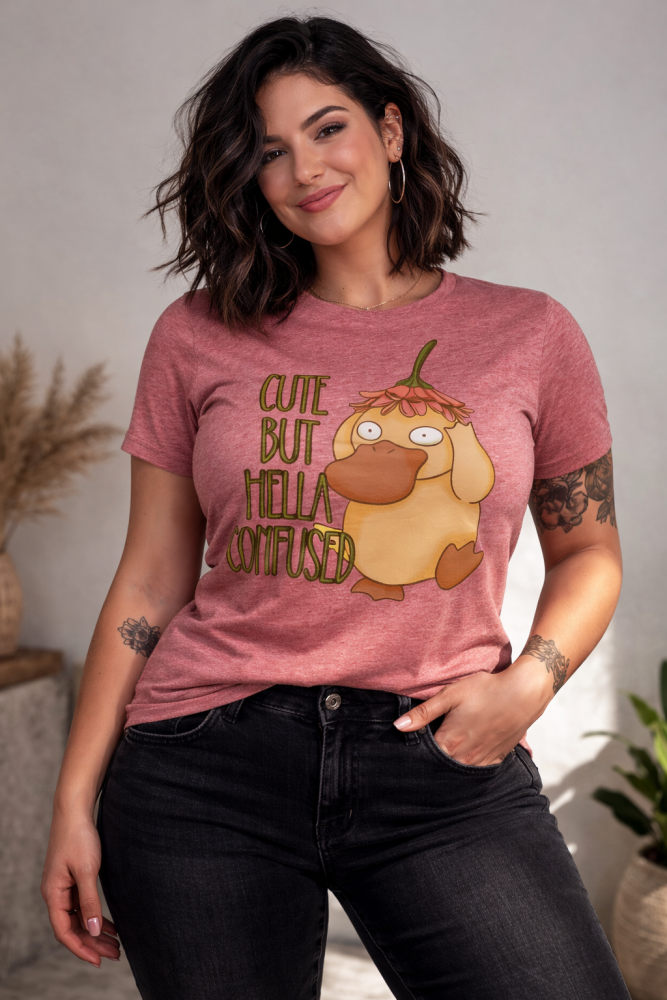 Hella Confused Mauve Tshirt RRP &pound;19.99