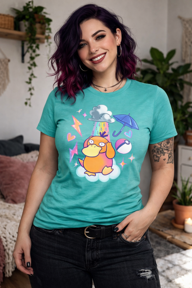 Psyduck Sea Green Tshirt RRP &pound;19.99