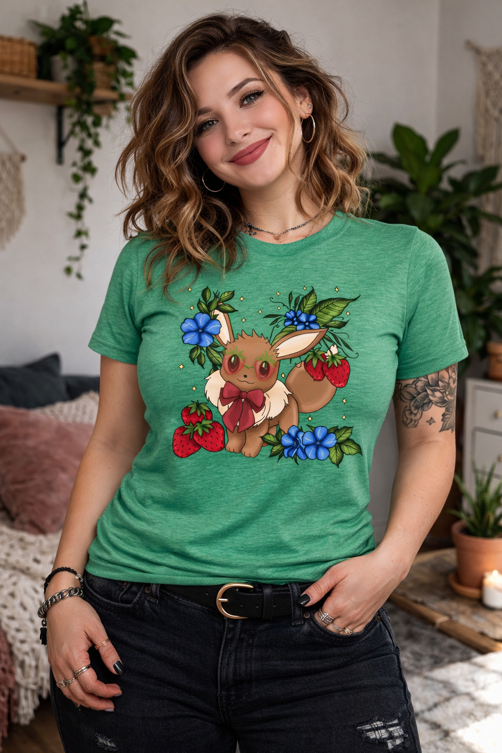 Bulbasaur Dusty Blue Tshirt RRP £19.99