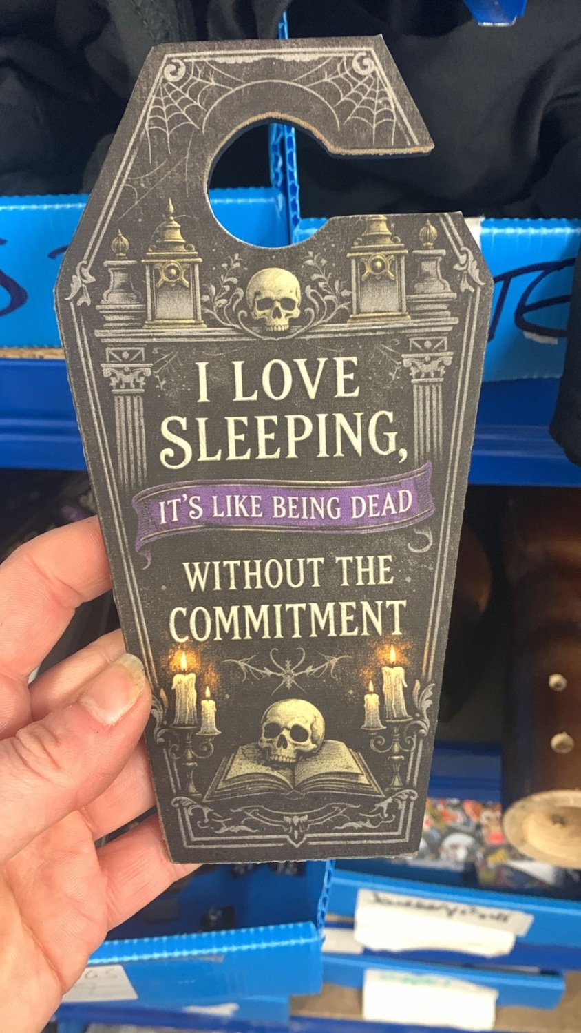 No Commitment door hanger