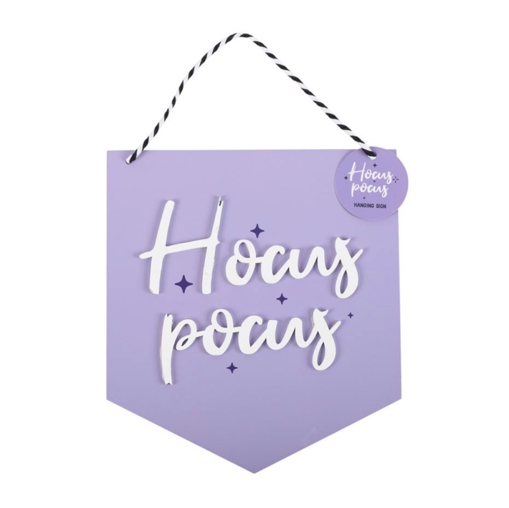 Hocus Pocus purple sign
