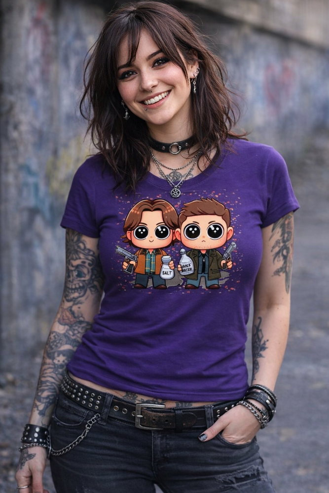 Supertoon Purple Tshirt RRP &pound;19.99- Free with discount code TOONTEE