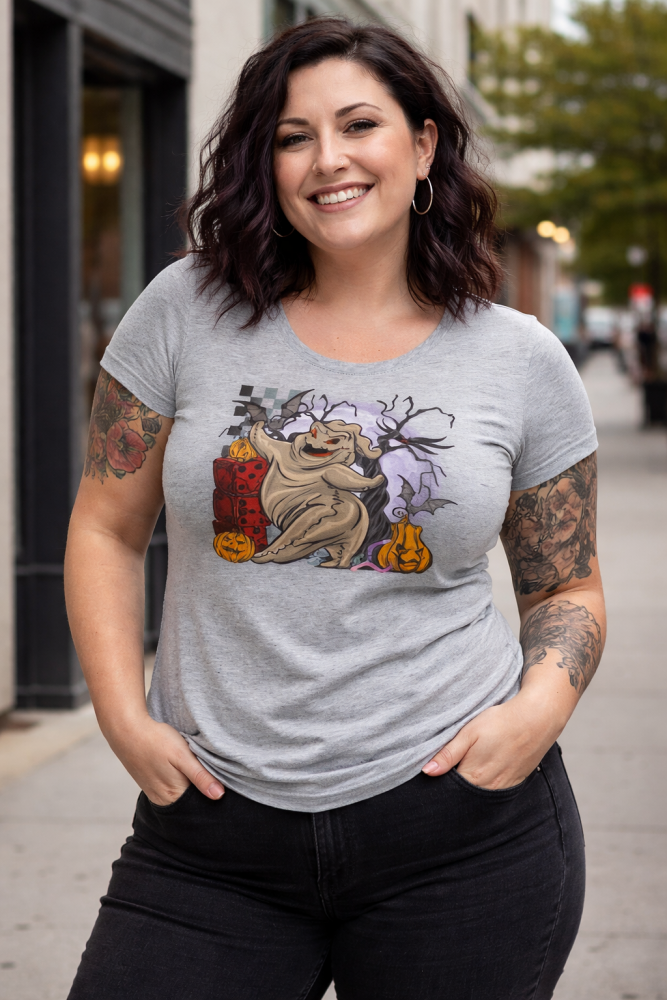 Oogie Boogie Grey Tshirt RRP &pound;19.99- Free with discount code OOGIETEE