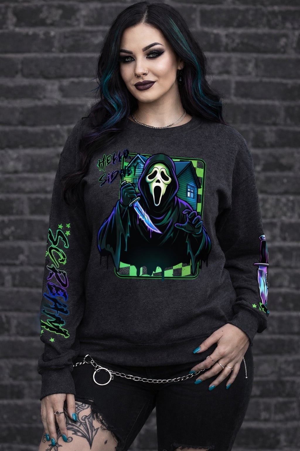 Hello Sidney Deep Heather sweatshirt BE045