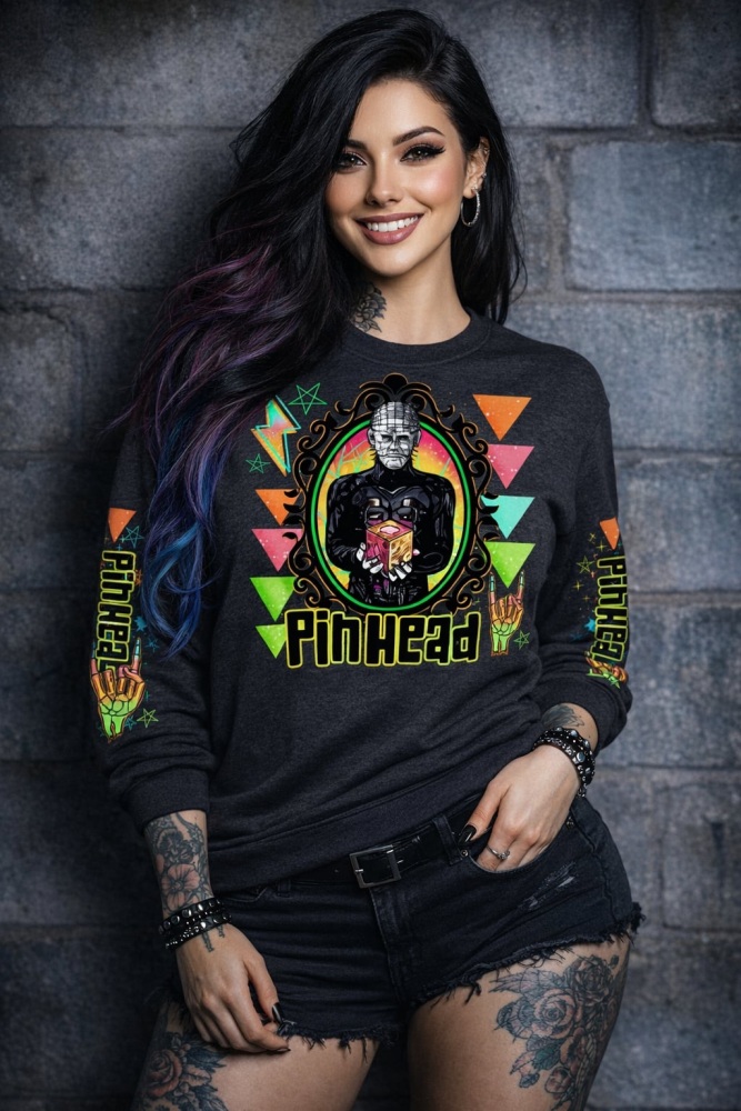 Pinhead Lumi deep grey Heather sweatshirt BE045