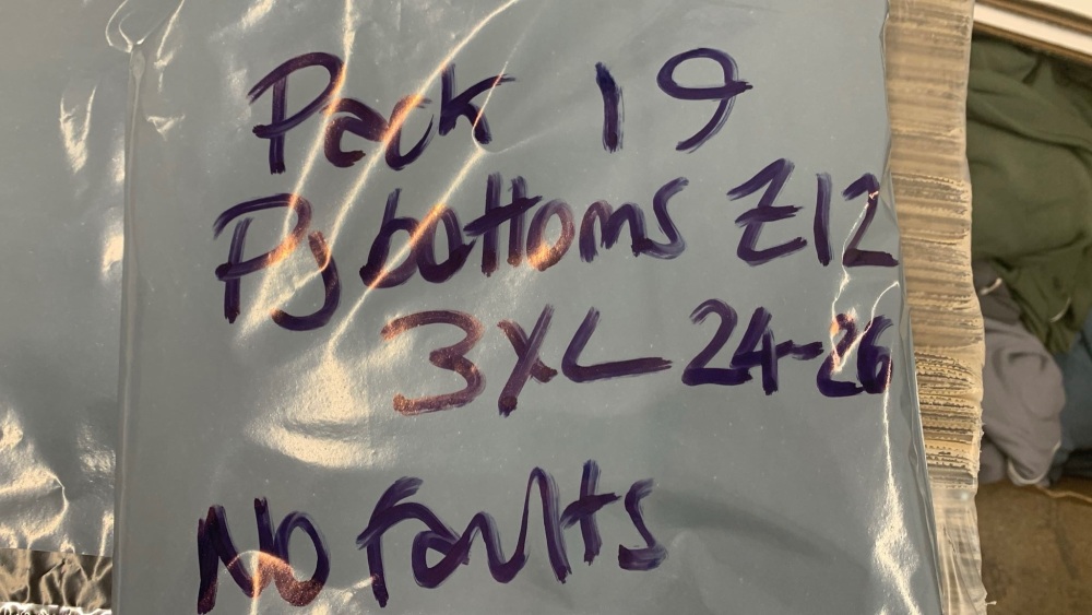 Mystery pack 19 size 3XL/24-26 pj bottoms (no fault)