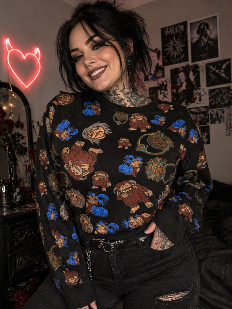 Labyrinth Multi Print sweatshirt