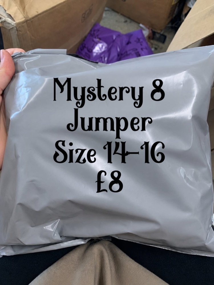 Mystery 8 jumper size 14-16