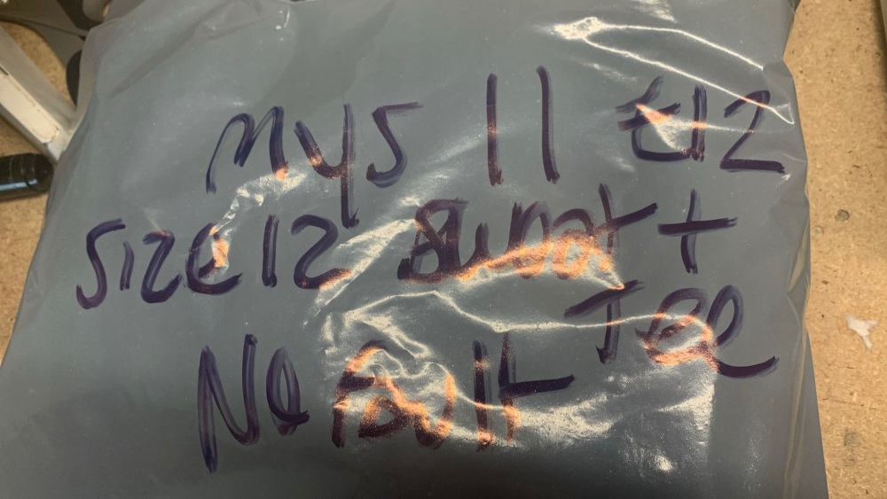 Mystery 11 - sweatshirt and tee size 12 (no faults)