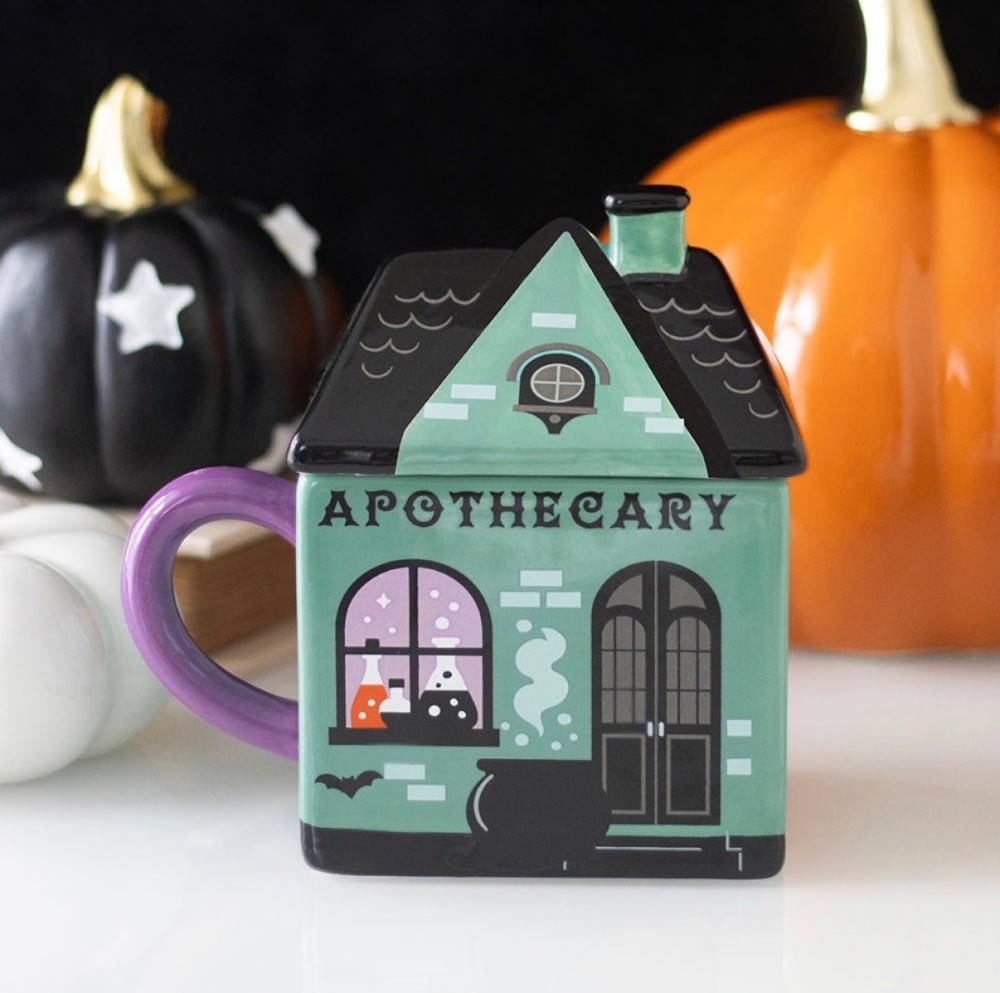 Apothecary Shop Lidded Mug RRP &pound;15.99