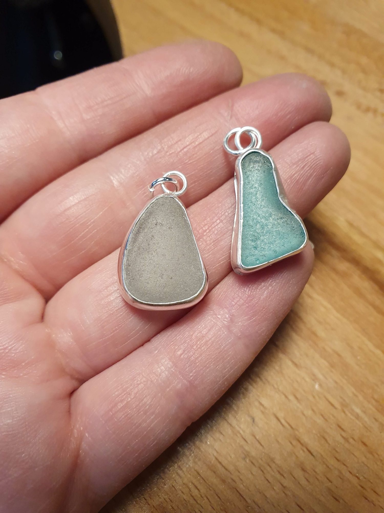 Sea glass setting workshop