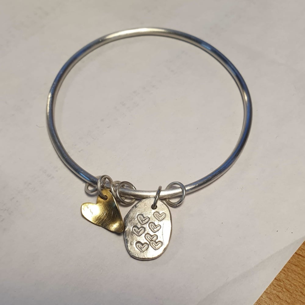 <!-- 007 -->Silver Charm bangle workshop - 5th Sept 2020