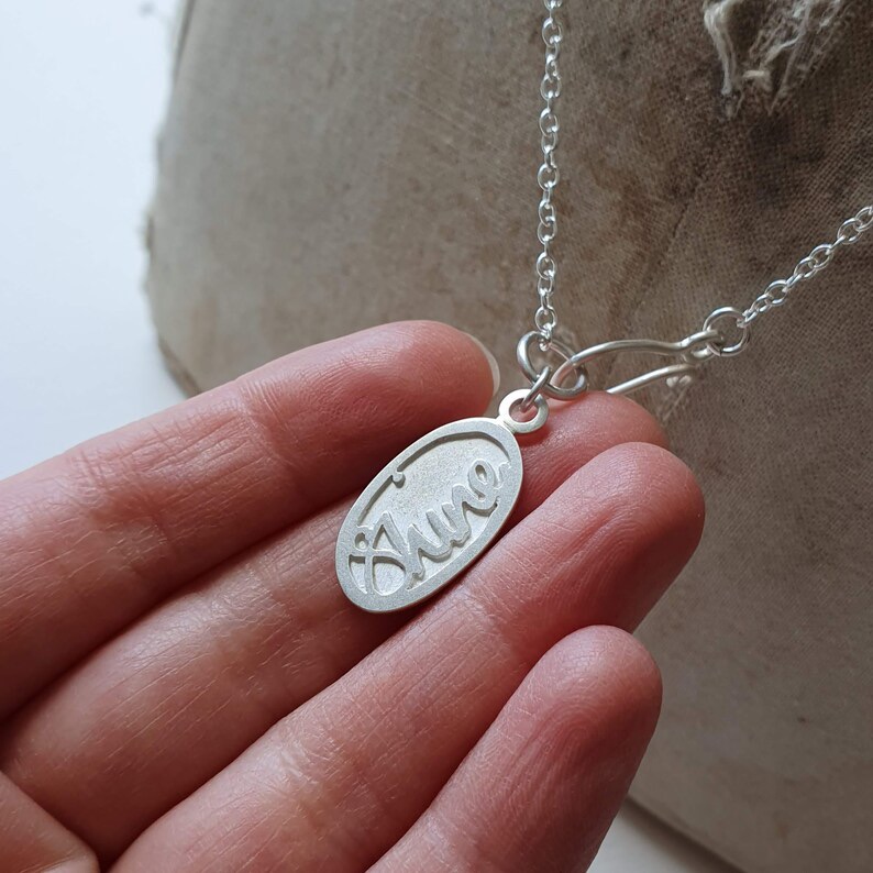 Silver Shine Charm Necklace