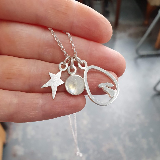 Delicate Silver Shape Charms