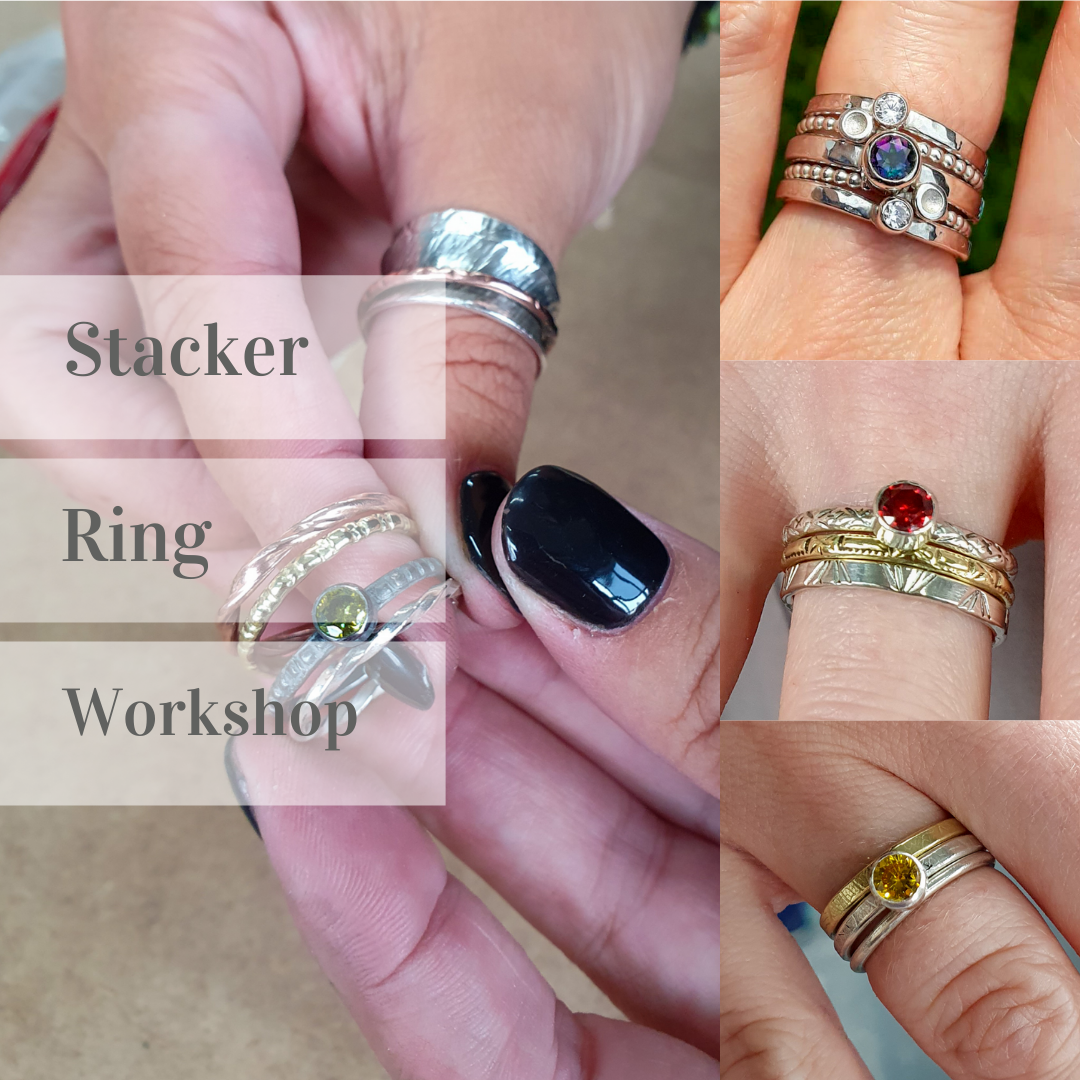 Stacker Ring Workshop with Tube Setting with Amie- 17th Feb 2024