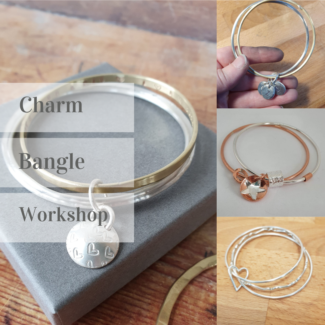 <!-- 004 -->Silver Charm bangle workshop - 30th Jan 2022