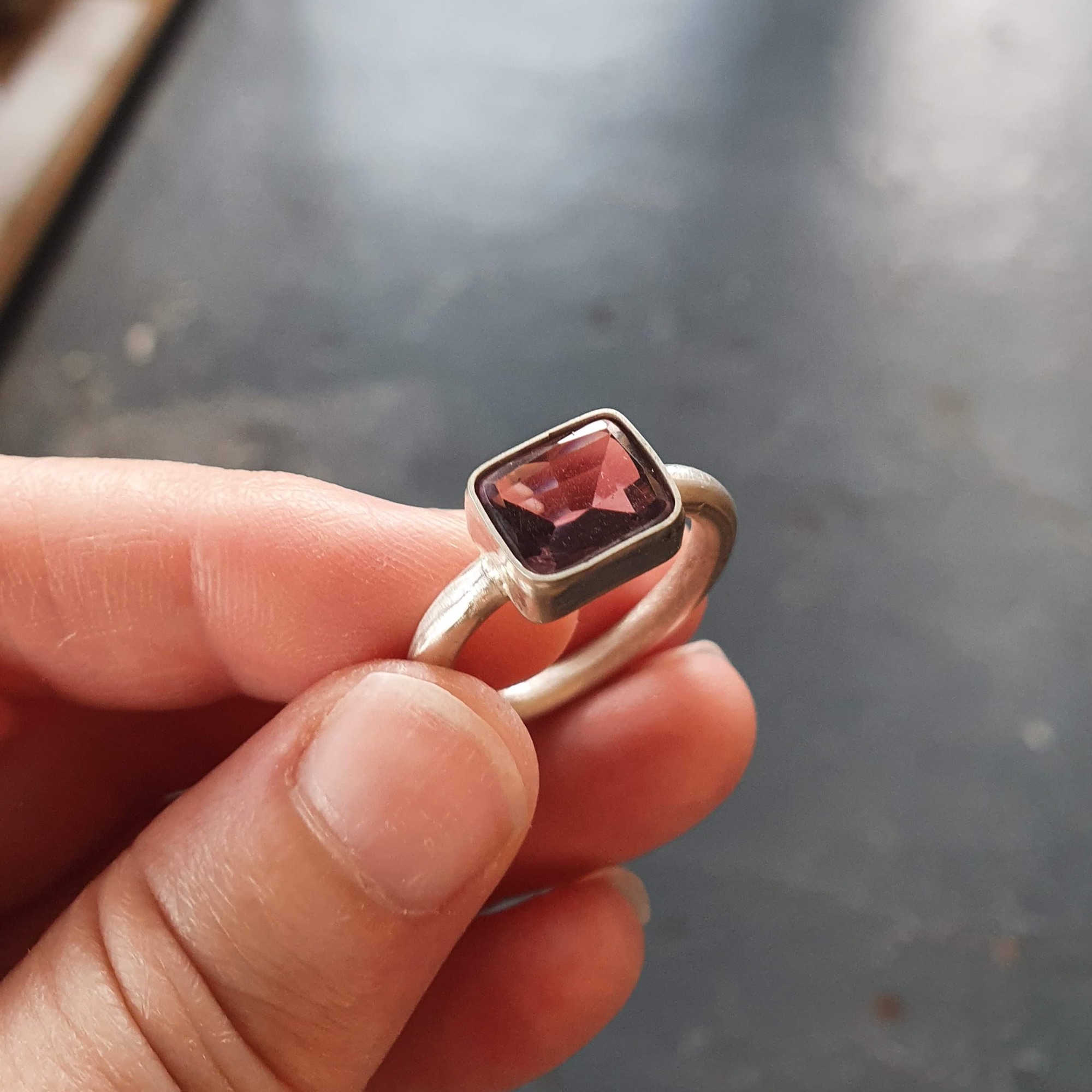 Amethyst ring