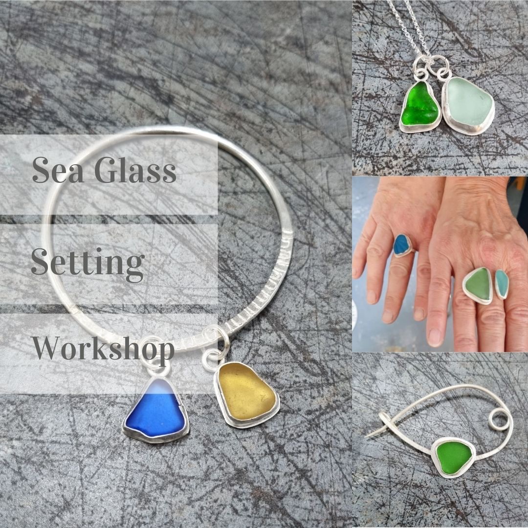 Bezel setting Sea Glass or Gemstone workshop - 18th Sept 2022