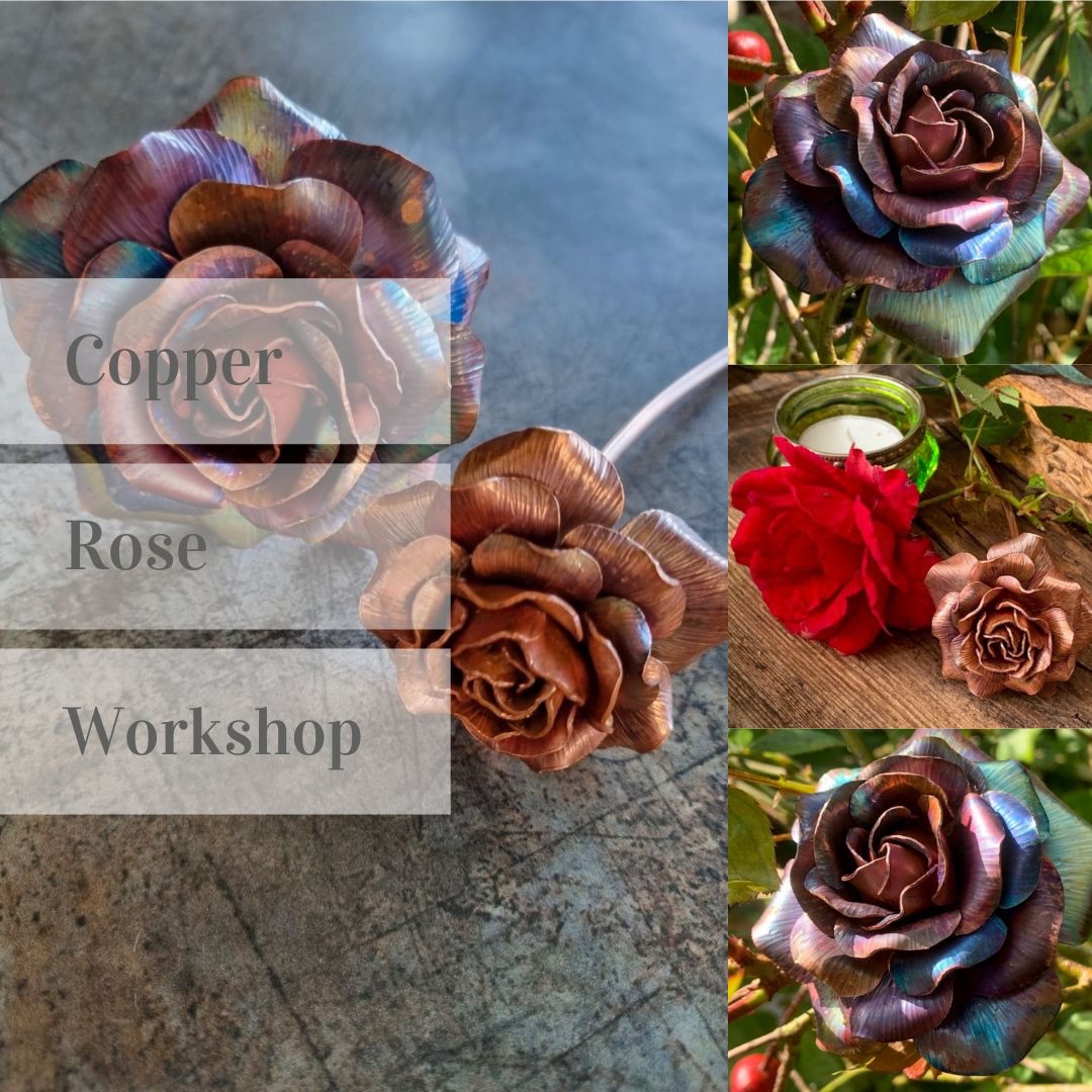 <!-- 018 -->Copper Rose Making workshop  - 12th Nov 2022