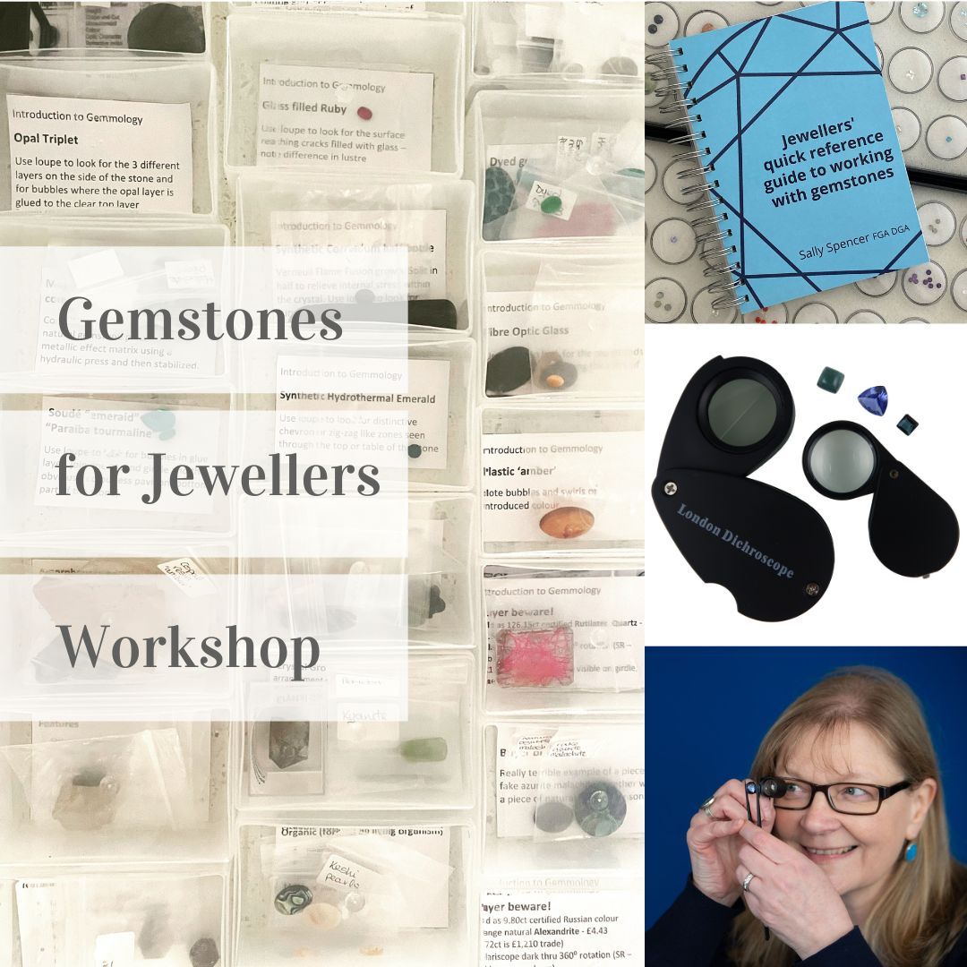 Gemstones for Jewellers workshop with Sally Spencer - 16th March 2024