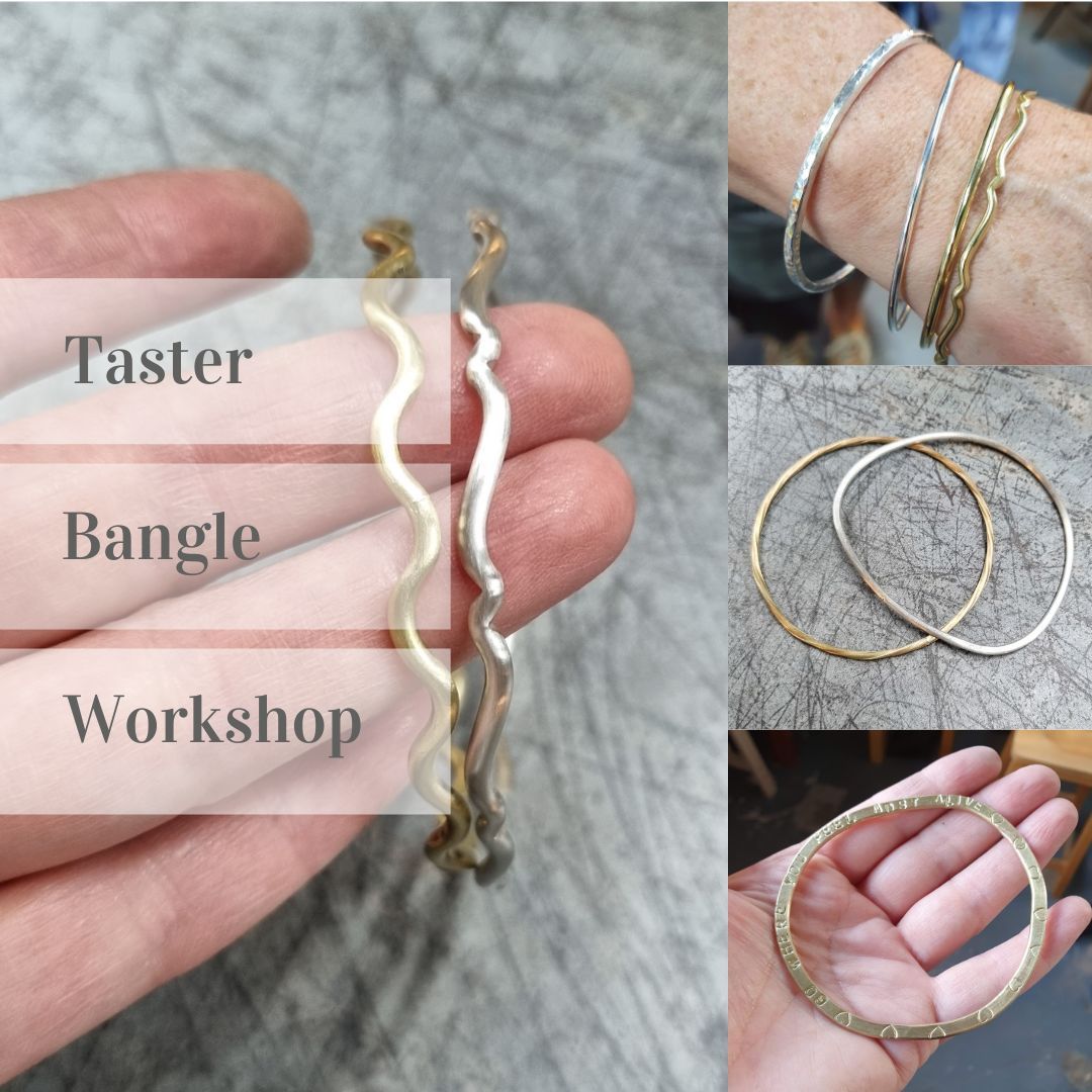 Jewellery Taster session - make a silver bangle with Faith - 17th March 2024