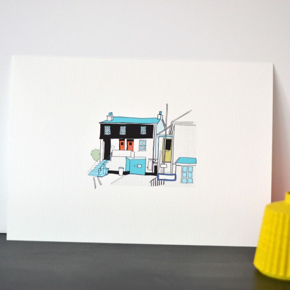 The Digey, St Ives Art Print