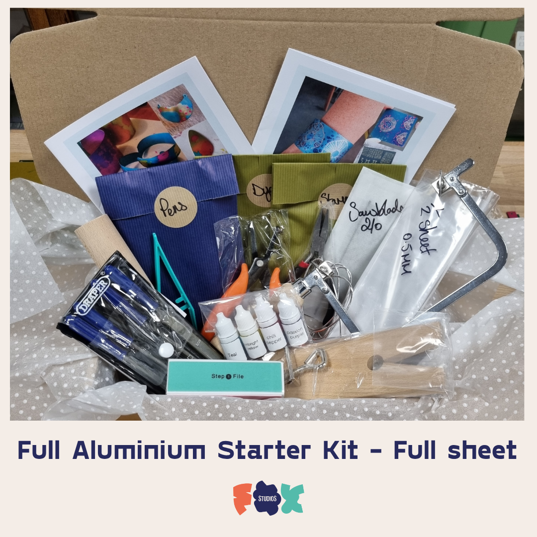 Full Starter kit including jewellery tools - full sheet