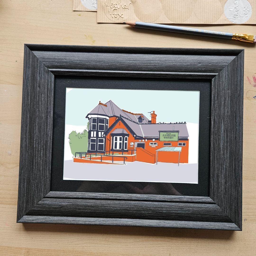 New for 2025 - The Penketh Tavern – Art Print