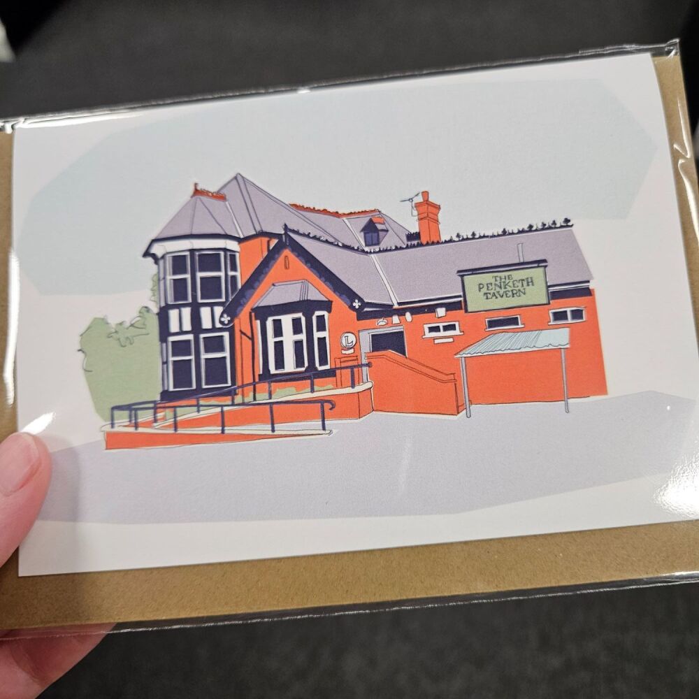 The Penketh Tavern – Greeting Card