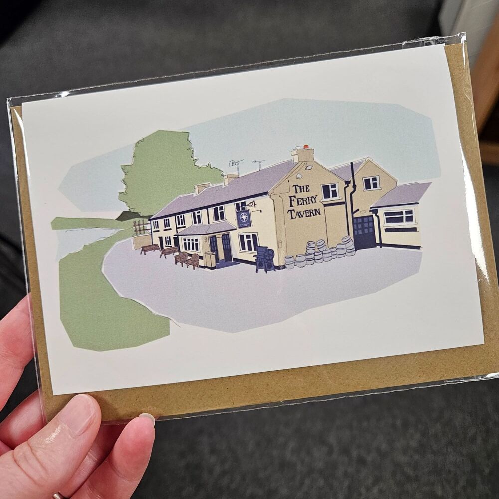 The Ferry Tavern – Greeting Card
