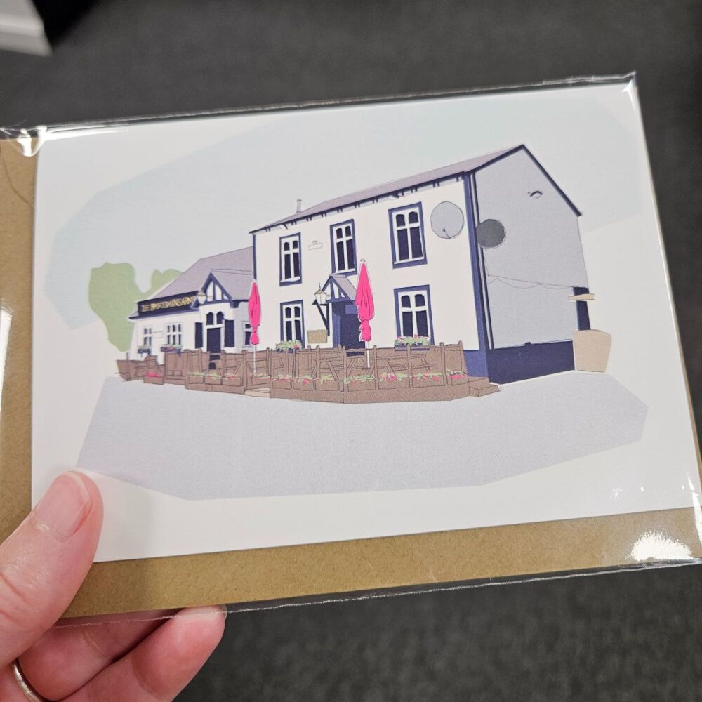 The Sportsmans Arms – Greeting Card