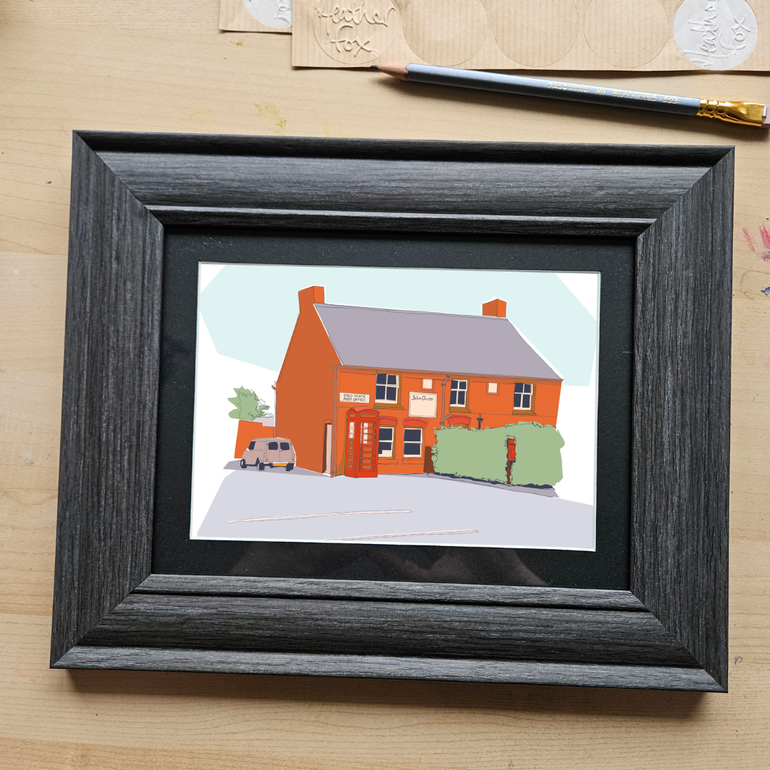New for 2025 - Bold Heath Post Office – Art Print