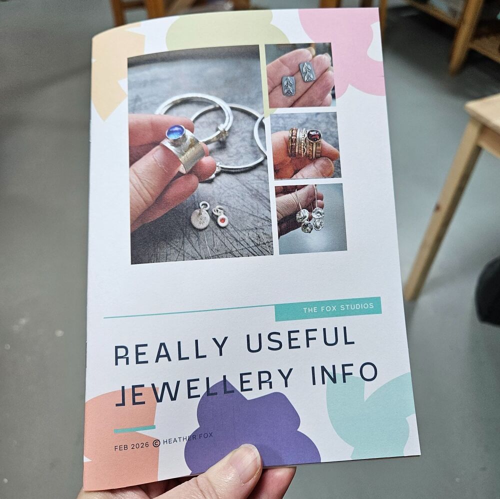 Really Useful Jewellery Info Booklet - Digital Copy Only