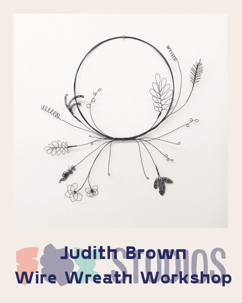 Wildflower inspired wire wreath workshop with Judith Brown - 7th Nov 2026