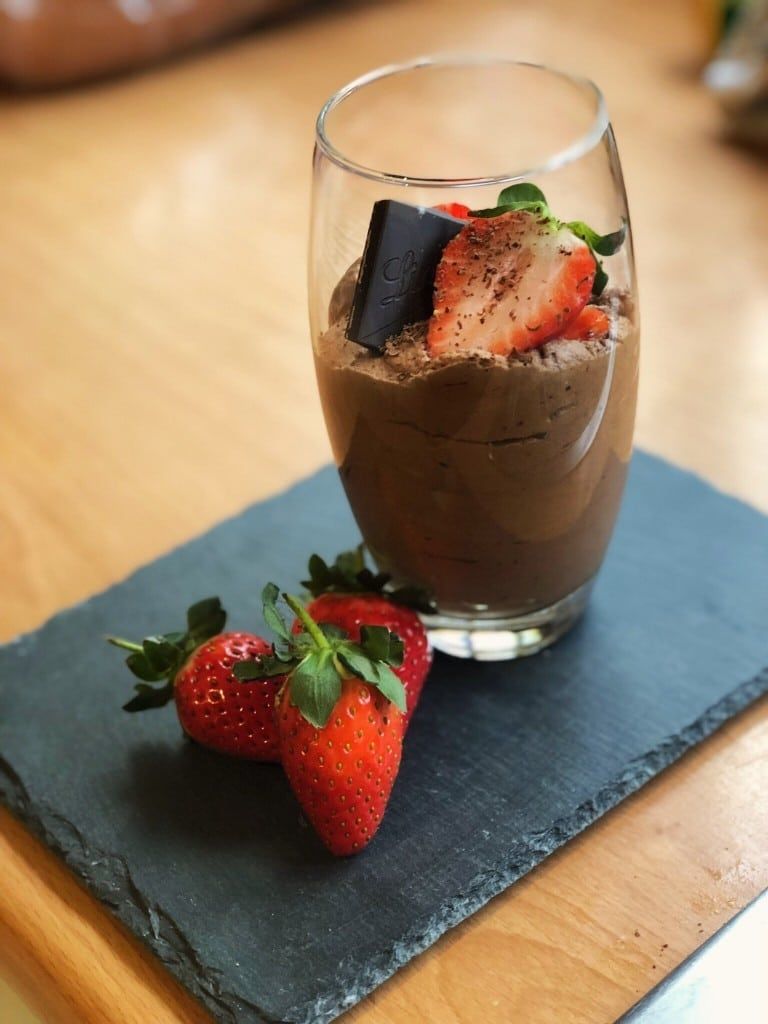 Aquafaba Chocolate Mousse