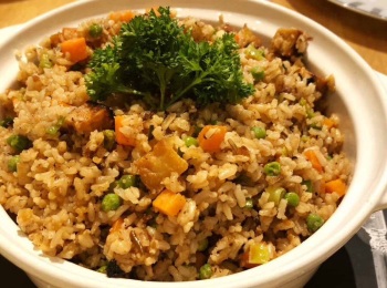 Crispy Tofu Fried Rice