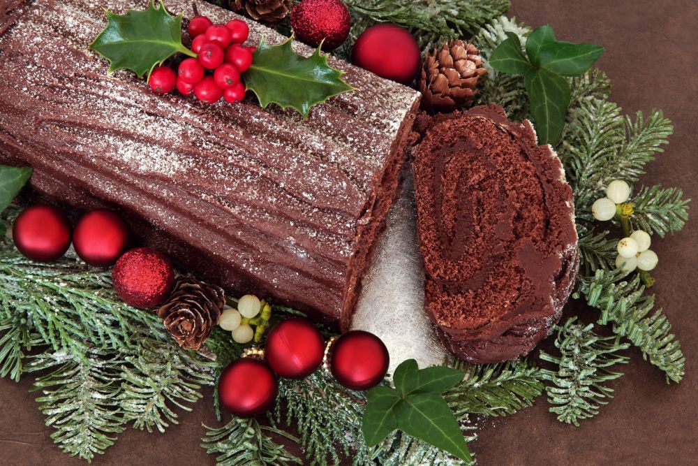 Chocolate Yule Log